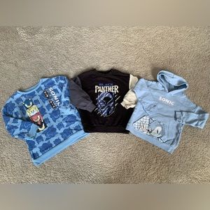 Trio Of Character Sweatshirts